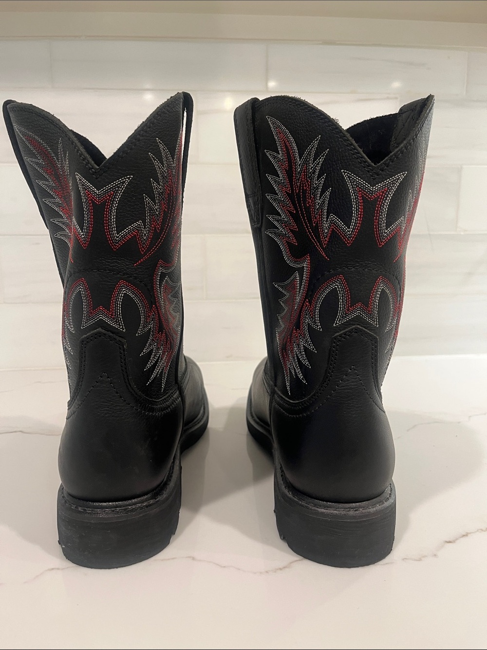 Ariat NEW Sierra Shock Shield Wide Square Toe Steel Toe Work Boot 11 Wide - Picture 6 of 13
